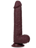 8" Dual Layer Oynar Derili Realistik Siyah Penis 20 cm - GL0657