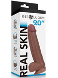 9" Dual Layer Oynar Derili Realistik Melez Penis 23 cm - GL0626
