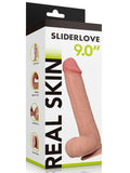 9" Dual Layer Oynar Derili Realistik Penis 23 cm - SL0226