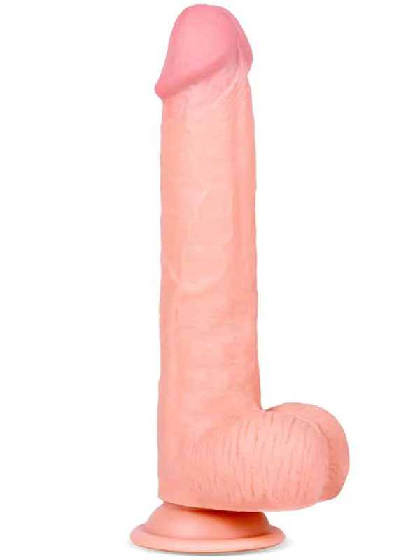 9" Dual Layer Oynar Derili Realistik Penis 23 cm - SL0226