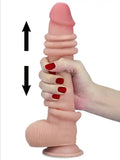 9" Dual Layer Oynar Derili Realistik Dildo 23 cm - GL2468