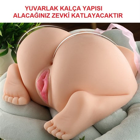 Realistik Vajina & Anal Masturbatör - Maid - BDM5021