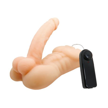 Realistik Yarım Erkek Vücut Kumandalı Penis Vibratör - BDM8083