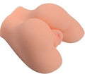 2 İşlevli 3D Realistik Kalça Suni Vajina Anüs Mastürbatör - Small Red Plum - U6064