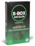 S-Box Özel Kayganlaştırıcılı Prezervatif 12'li - CA-5136