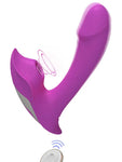 Giyilebilir Klitoral Emiş Özellikli Uzaktan Kumandalı Vibratör - S388-2
