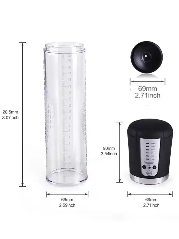 USB Sarjlı Otomatik Penis Pompası - 503002