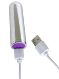 Şarjlı Ultra Güçlü Mini Bullet Vibratör 7.5 cm - AMB001