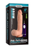 Shequ Adam Vibrating Realistik Vantuzlu Titreşimli Dildo 21 cm - CXSWBC10012V