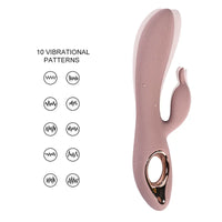 Shequ G-Spot ve Klitoris Uyarıcı Rabbit Vibratör - FA-SQ-V10037