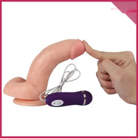 Shequ Kassadin 17.5 Cm Gerçekçi Vibratör - FA-10029V