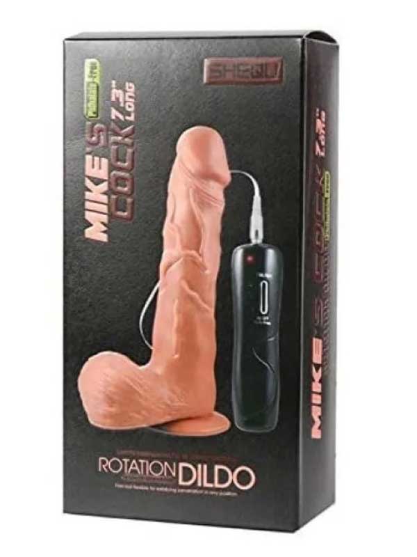 Shequ Mike Titreşimli Realistik Vibratör 19.5 cm - CSQT10003