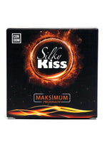 Silky Kiss Maximum Tırtıklı ve Benekli Prezervatif 4&#39;lü - C-5141