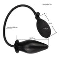 Şişebilen Pompalı Anal Plug - Pumpn Play - BDM1118