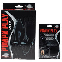 Şişebilen Pompalı Anal Plug - Pumpn Play - BDM1118