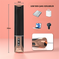 Şişirilebilir İleri Geri Hareketli USB Manyetik Şarjlı 23 cm İleri Geri Hareketli Titreşimli Dildo - Jose - BDM1627