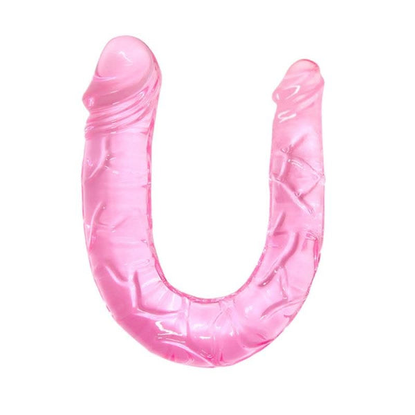 %10 İndirim – 30 cm Çift Taraflı Jel Yumuşak Penis Dildo - CA-FA-1122J