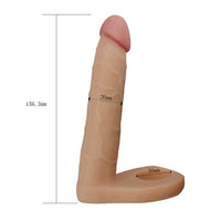 Soft Double Anal Dildo Penis 15,6 cm - LV1122