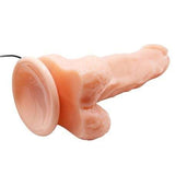 17 cm Belden Bau011flamalu0131 Ger&ccedil;ek&ccedil;i Titreu015fimli Dildo Vibrat&ouml;r Penis - BDM8018AB