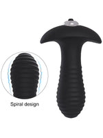 Titreşimli Giyilebilir Spiral Butt Plug - CA-S065