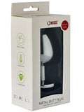 NOXXX Steel Jeweled Çelik Anal Plug Büyük Boy - 401003