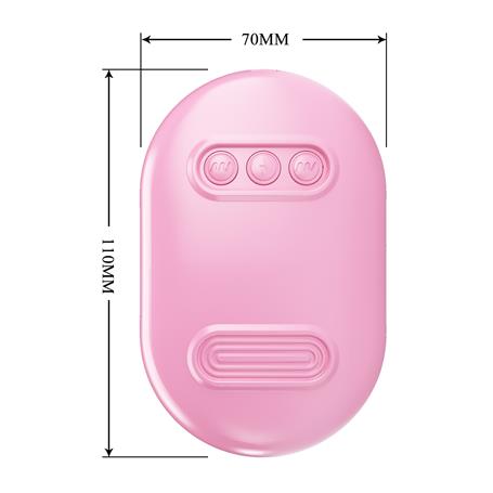 Surprise Box - USB'den Şarjlı Titreşim & Elektro Şok Mandallı Göğüs Uyarıcı - BDM1314