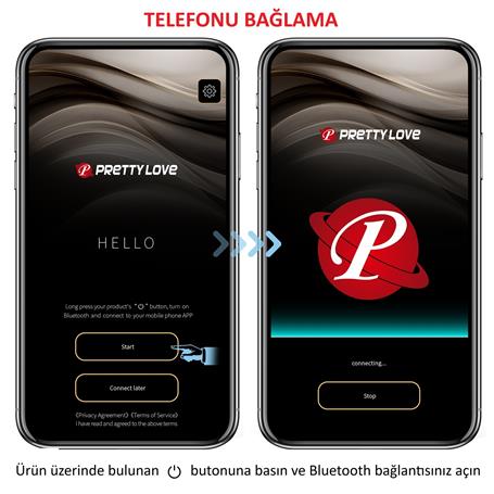 Telefon Kumandalı 12 Titreşim Fonksiyon & 3 Elektro Şoklu Teknolojik Anal Vajinal Vibratör - BDM1332