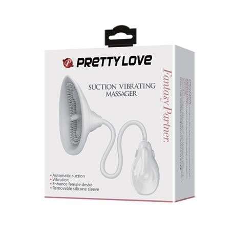 Titreşim Ayarlı Klitoral Vakum Masaj Pompası - Fantsy Partner - BDM1280