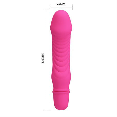 Titreşim Özellikli Vibratör Pembe 13.5 cm Pretty Love - B1270