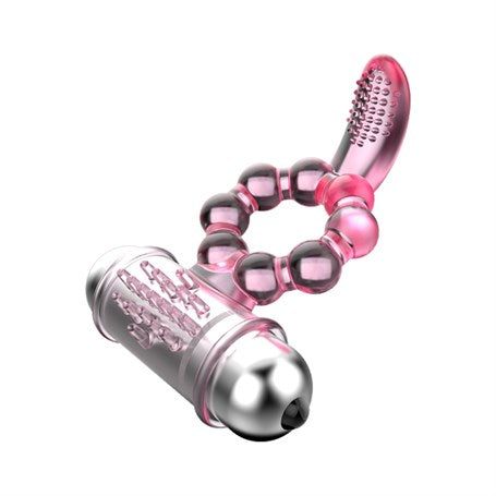 Titreşimli Klitoral Uyarıcı Özel Tasarım Penis Halkası - 1475
