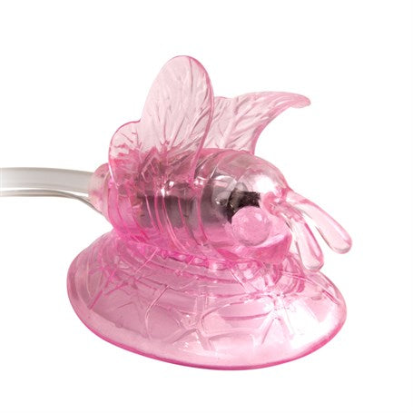 Titreşimli Klitoral Vakum Pompası - Butterfly - BDM1236