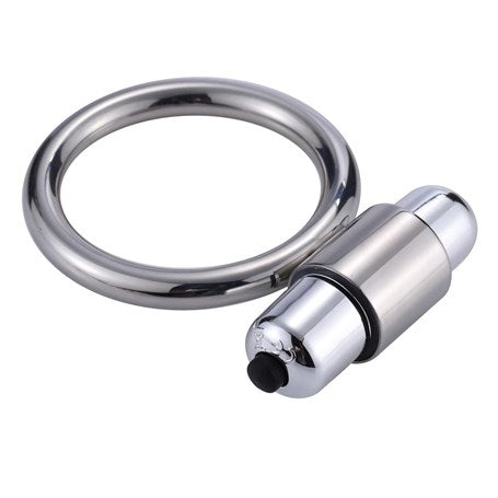 Titreşimli Metal Penis Halkası - BDM004