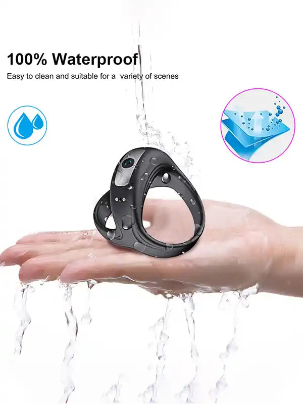 Titreşimli Şarjlı Penis Halkası - 303301