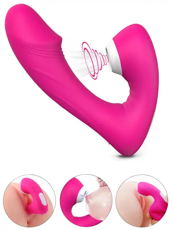 Vakumlu G Spot Vibratör Titreşimli Şarjlı - S181