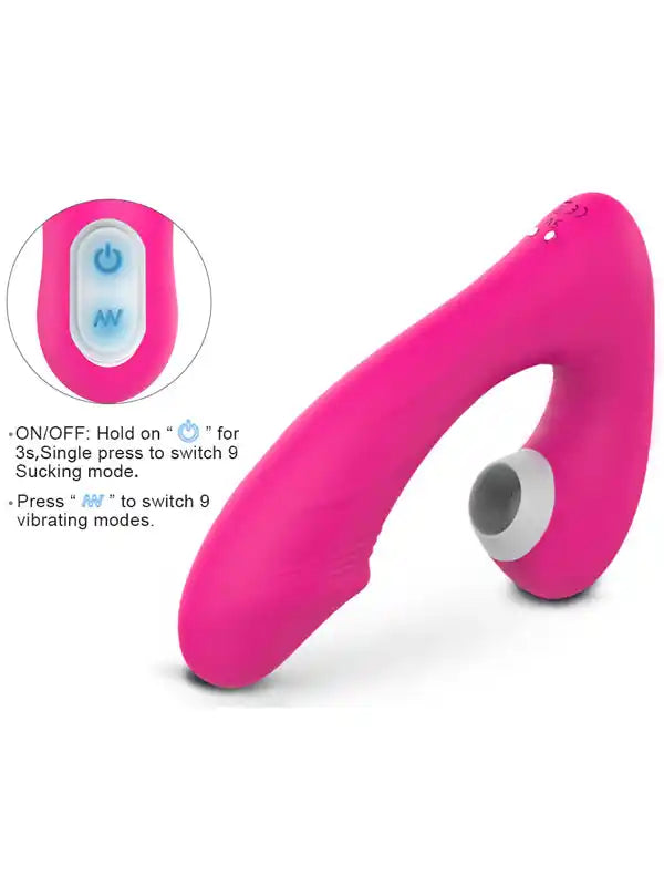 Vakumlu G Spot Vibratör Titreşimli Şarjlı - S181