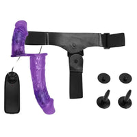 Ultra Passionate Harness Çift Başlı Çift Motorlu Vibratör - FA-022060-1