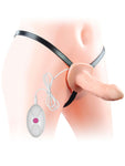İçi Boş Belden Bağlamalı Titreşimli Penis 16.5 cm - LV3002