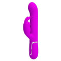 USB Manyetik Şarjlı 7 Titreşim 4 İleri Geri & 4 Rotasyon Fonksiyonlu Teknolojik G-Spot Vajinal Vibratör - BDM1357