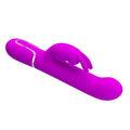 USB Manyetik Şarjlı 7 Titreşim 4 İleri Geri & 4 Rotasyon Fonksiyonlu Teknolojik G-Spot Vajinal Vibratör - BDM1357