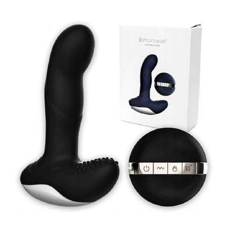 USB Manyetik Şarjlı Uzaktan Kumandalı Gıdıklama Fonksiyonlu Isıtmalı Anal Vajinal Teknolojik Vibratör - BDM1544