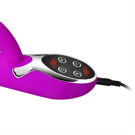 USB Şarjlı 10 Fonksiyonlu Isıtmalı Teknolojik Tavşan Vibratör - B1128