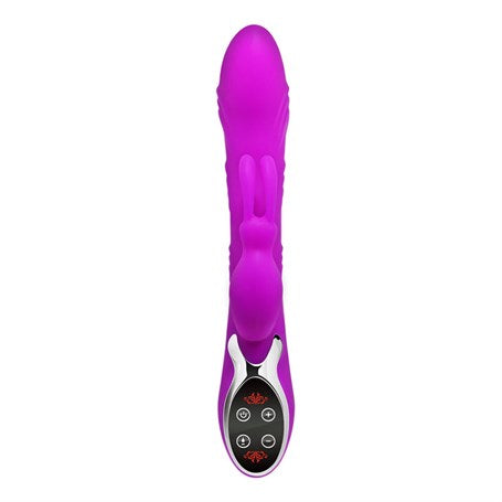 USB Şarjlı 10 Fonksiyonlu Isıtmalı Teknolojik Tavşan Vibratör - B1128
