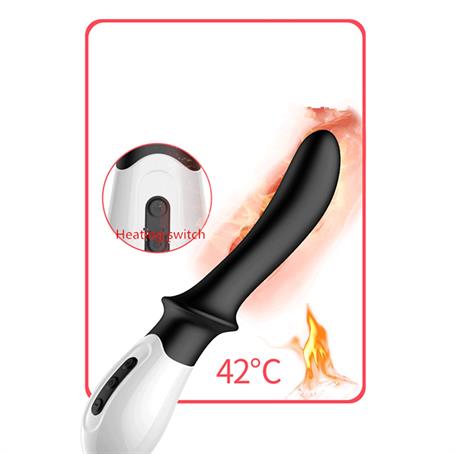 USB Şarjlı 10 Fonksiyonlu Isıtmalı Vajinal Anal Teknolojik Vibratör - BDM1543
