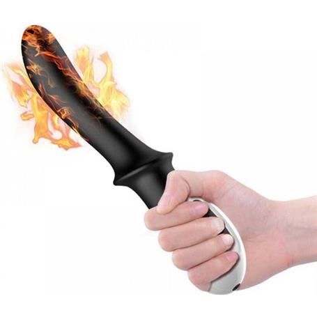 USB Şarjlı 10 Fonksiyonlu Isıtmalı Vajinal Anal Teknolojik Vibratör - BDM1543
