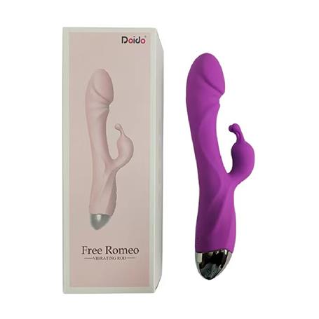 USB Şarjlı 10 Fonksiyonlu Klitoris Uyarıcılı Teknolojik Tavşan Vibratör - BDM1810