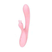 USB Şarjlı 10 Fonksiyonlu Klitoris Uyarıcılı Katlanabilir Teknolojik Tavşan Vibratör - BDM1812