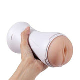 USB u015earjlu0131 10 Fonksiyonlu Sesli &amp; Titreu015fimli Realistik Suni Vajina Mast&uuml;rbat&ouml;r - BDM7005