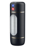 USB Şarjlı 10 Mod Titreşimli Sesli Akıllı Mastürbatör Siyah - C-LL-2318-B