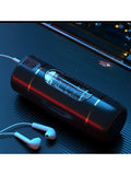 USB Şarjlı 10 Mod Titreşimli Sesli Akıllı Mastürbatör Siyah - C-LL-2318-B