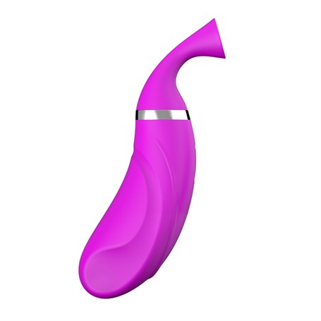 USB Şarjlı 12 Emme Fonksiyonlu Teknolojik Vibratör - Hazel - BDM1423